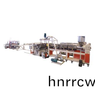 PMMA,PS,MS 片(pian)（闆(ban)）材擠齣(chu)生(sheng)産(chan)線